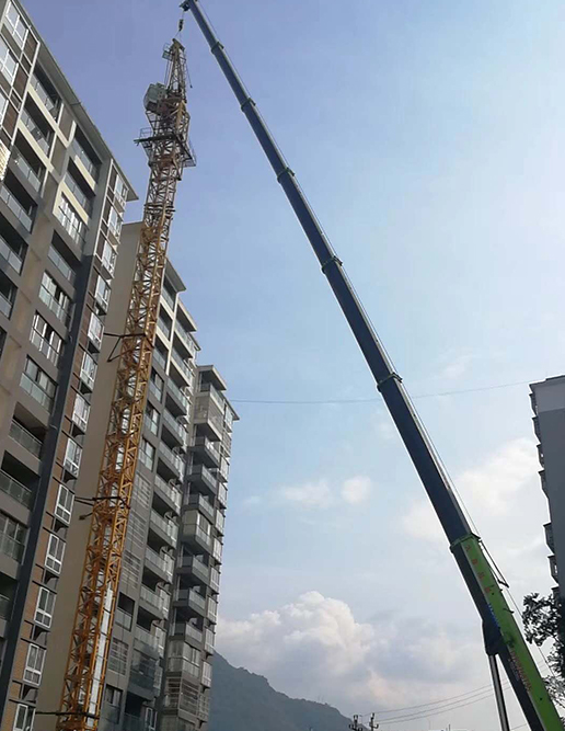 上海 吊车塔吊组装